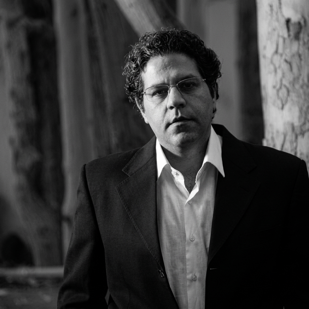 Portrait of Ehsan Saboohi